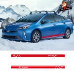 Graphics Sport Styling Car Vinyl Decal Side Skirt Stripes Stickers for Toyota Camry Avalon Yaris Prius Verso Corolla Sticker